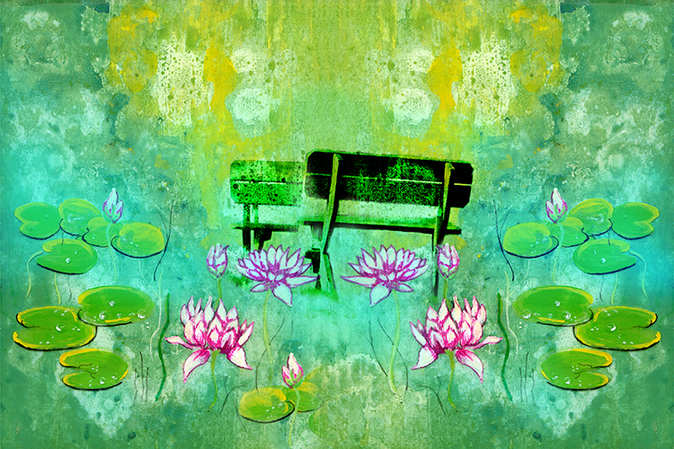 Mixed media 28 Lotus