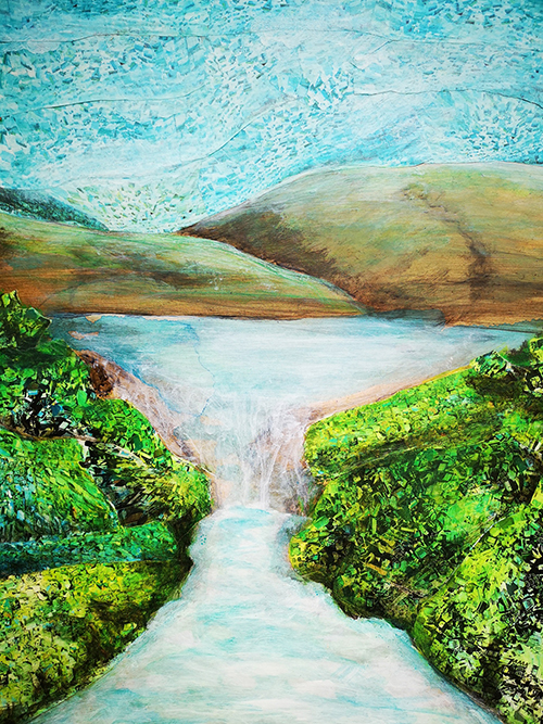 Mixed media 19 Scene