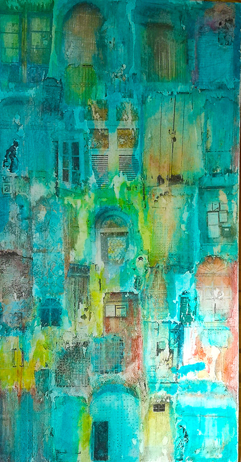 Mixed media 30 doorways