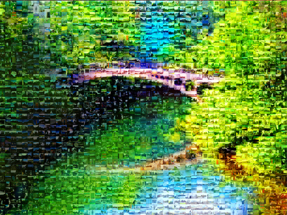 Digital Art 64 monet bridge