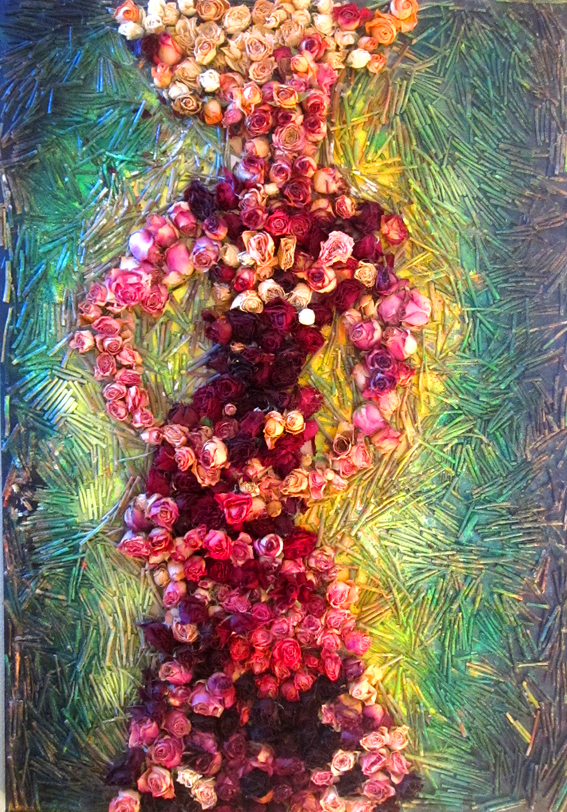 Mixed media 21 rosy